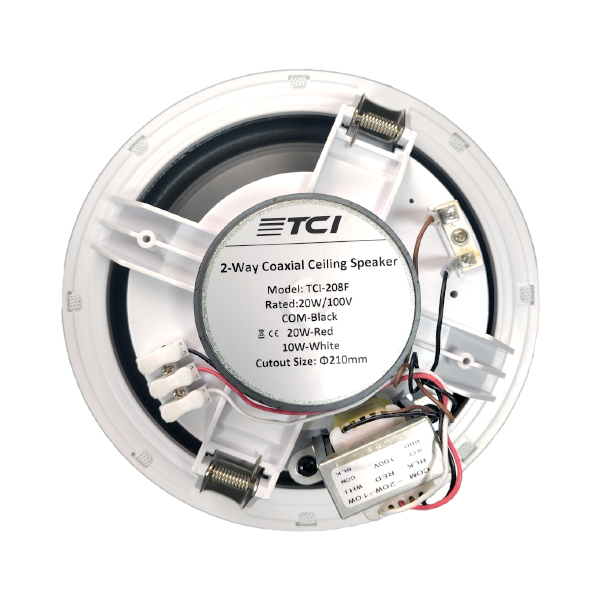 2-WAY Coaxial Ceiling Speaker 20W TCI-208F